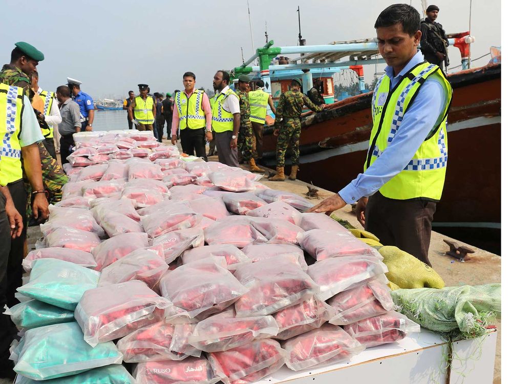 The Number of Small Fishing Vessels Smuggling Illegal Drugs Has