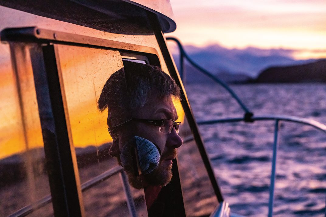 Richard Karoliussen of the Norwegian Orca Survey