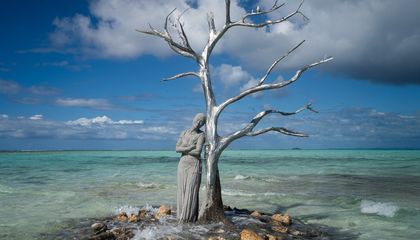 This Pacific Island Disappeared Under Rising Seas. A New Sculpture Marking the Spot Will Morph Into a Home for Seabirds, Coral and Marine Life