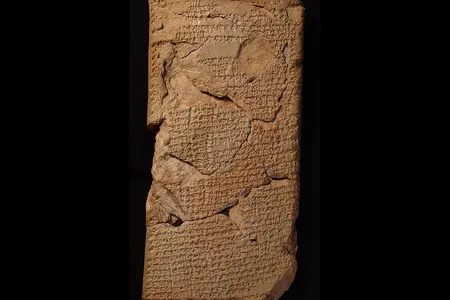 One of the four newly translated cuneiform tablets