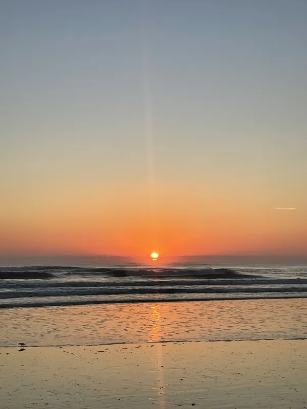 Sunrise at St. Augustine beach thumbnail
