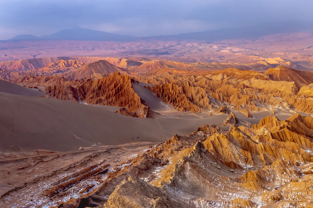 Moon Valley at Atacama Desert