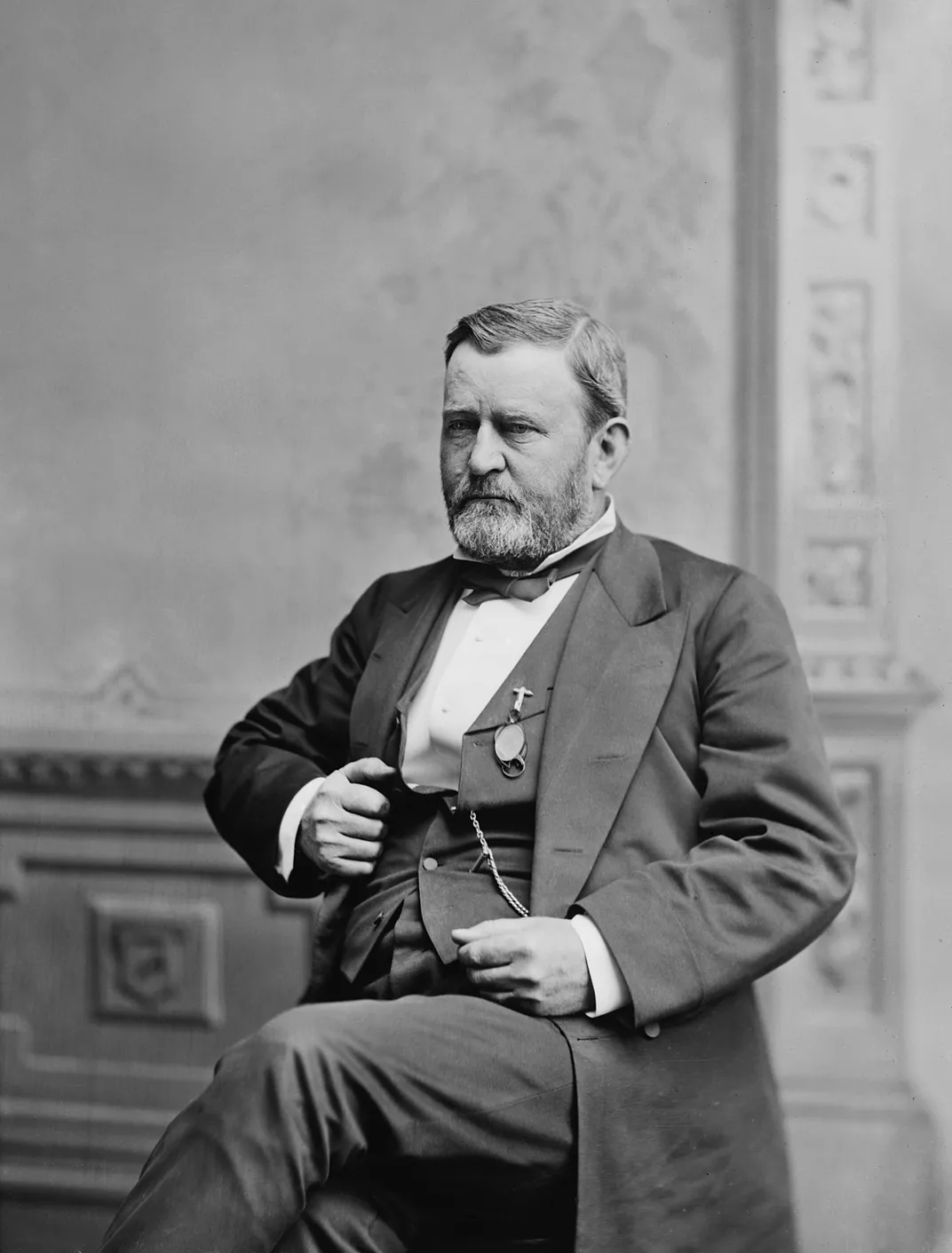 A Mathew Brady portrait of Grant