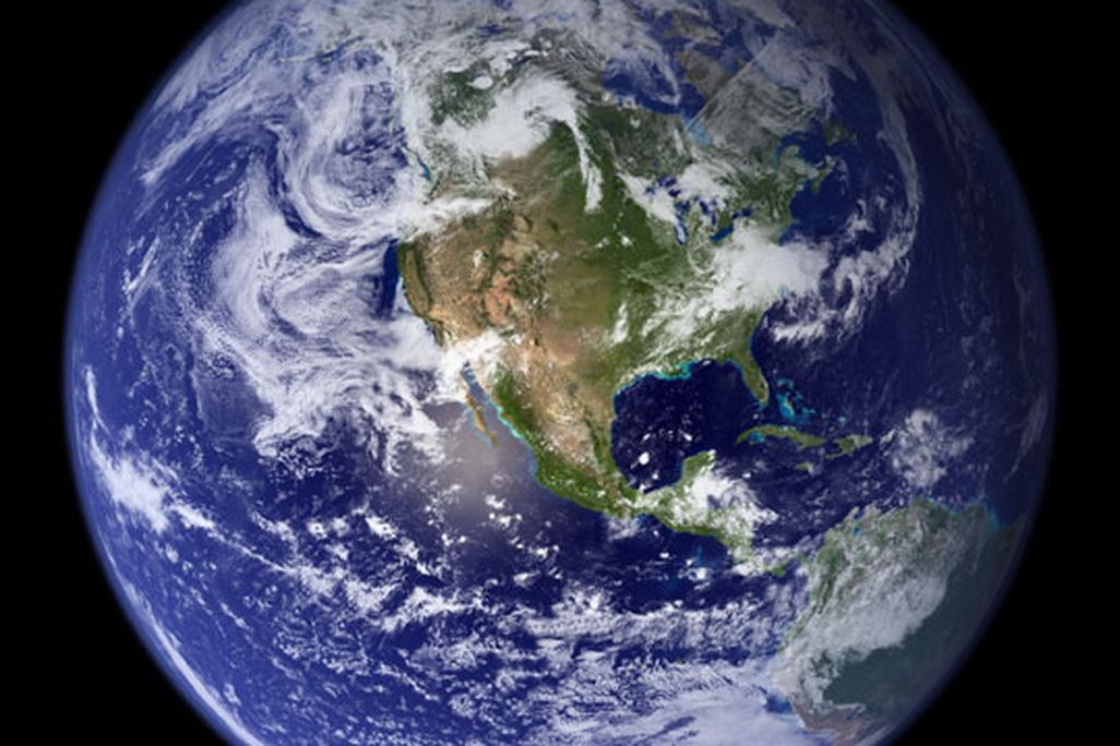 The blue marble