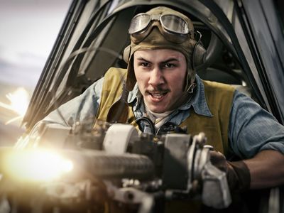 Nick Jonas as Bruno Gaido, an aviation machinist's mate aboard the USS Enterprise who shot down a Japanese bomber that was attempting to crash into the ship on February 1, 1942.