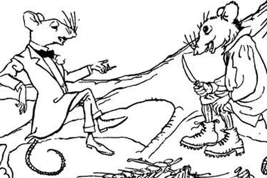 “I’d rather gnaw a bean than be gnawed by continual fear.”