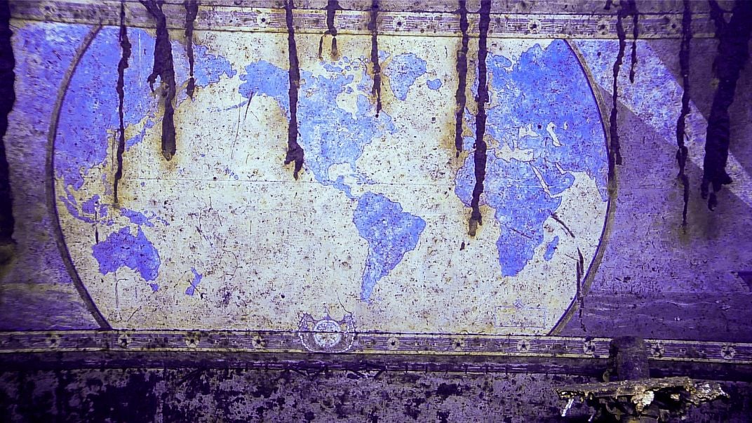Mural of the world