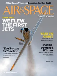 Cover of Airspace magazine issue from August 2018