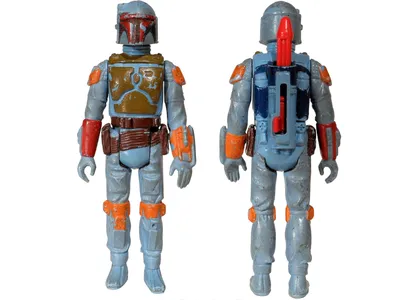 The rocket-firing Boba Fett action figure was supposed to be a giveaway. But executives at American toy company Kenner later realized the missile was a choking hazard.