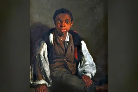 Liverpool artist William Lindsay Windus painted&nbsp;The Black Boy&nbsp;in 1844.