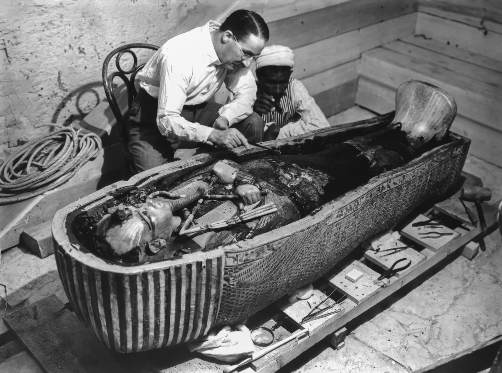 Remembering the Unsung Egyptians Who Helped Discover King Tut's Tomb |  Smart News | Smithsonian Magazine