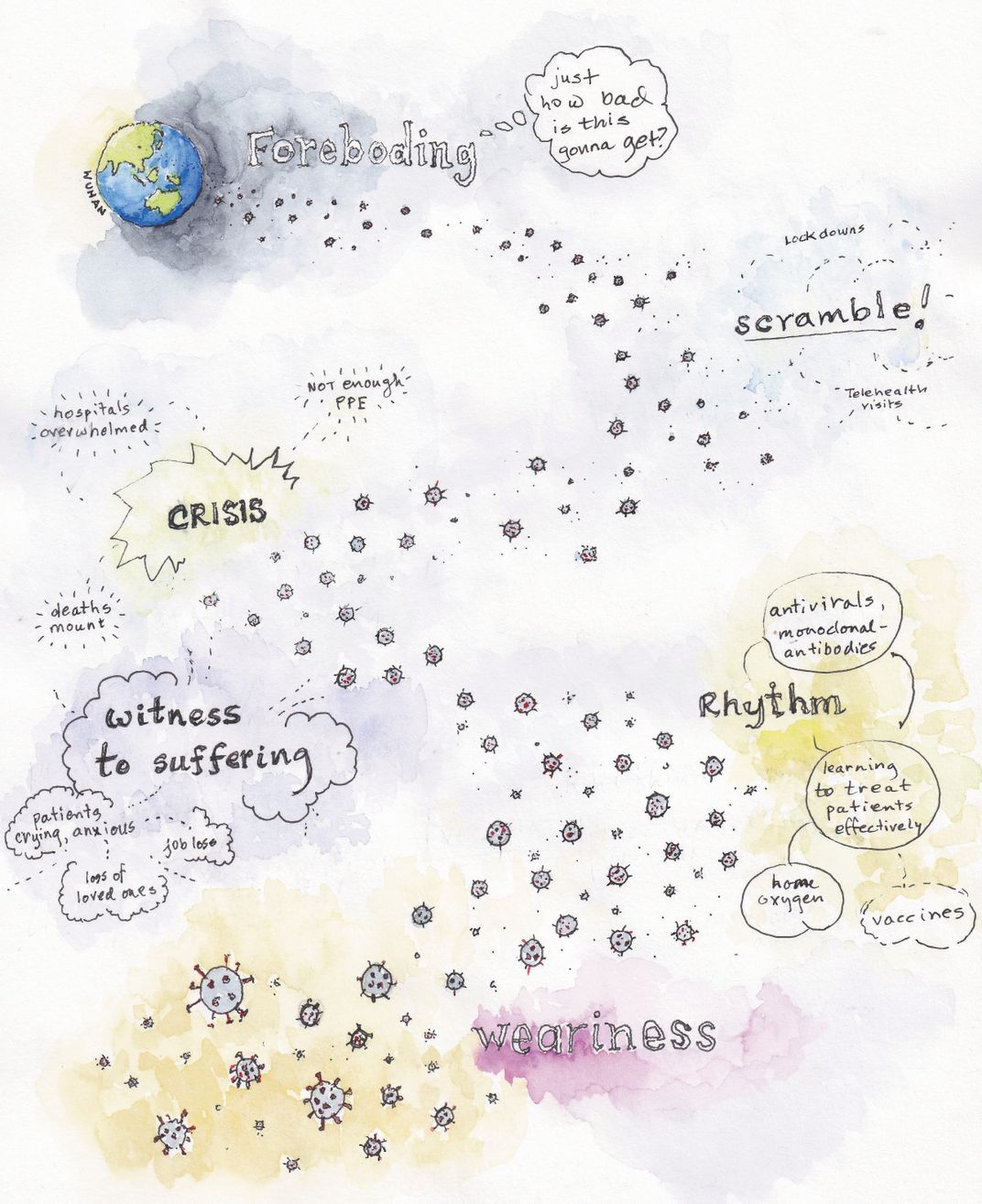 This Pandemic Mapping Project Shows How Covid-19 Transformed Our Worlds