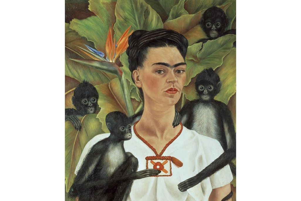 Frida Kahlo, Self-Portrait With Monkeys