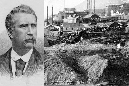 John Mackay made a fortune in the mining industry.