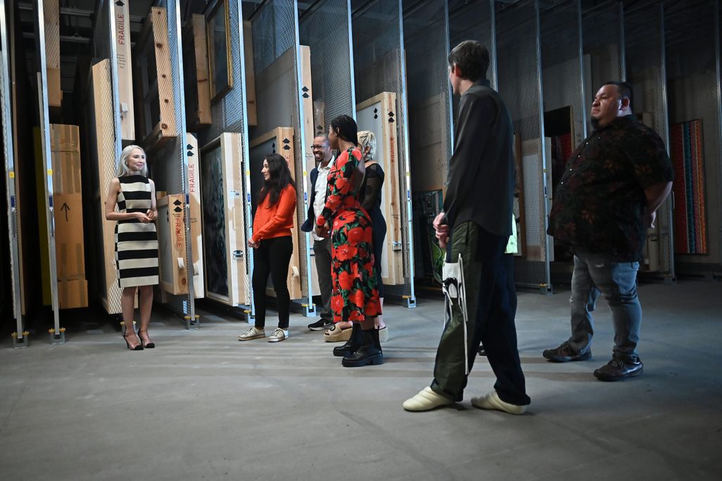Competitors in the show The Exhibit