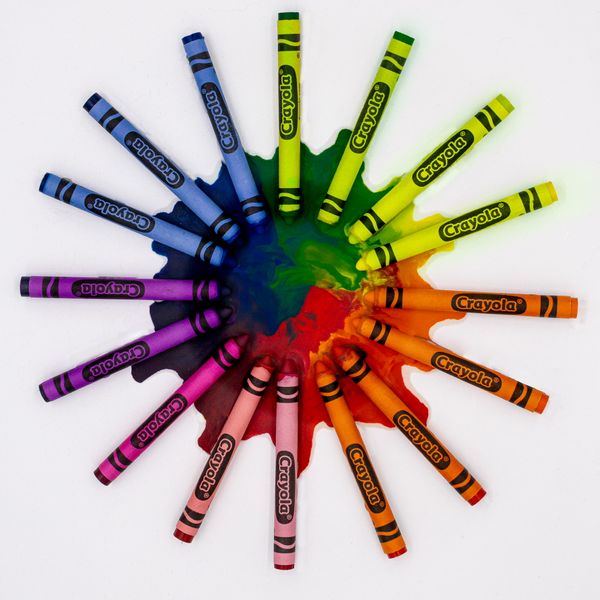 Color wheel Crayons thumbnail
