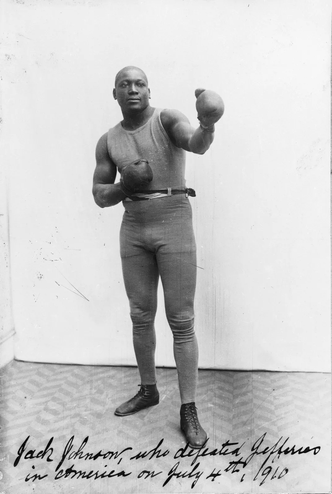 Boxer Jack Johnson