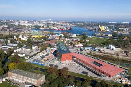 The site of the new museum in Gdansk