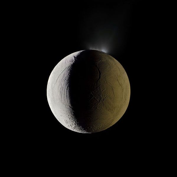 Enceladus Vents Into Space