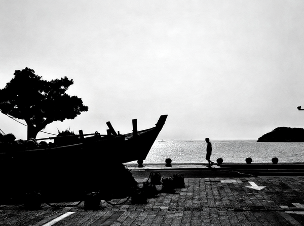 A Wanderer by the Quiet Seaside thumbnail