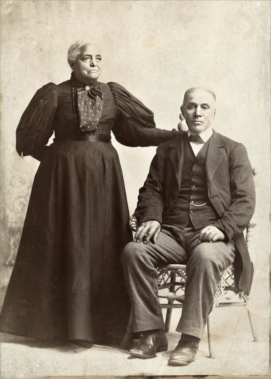 Basil Biggs and his wife, Mary Jackson Biggs