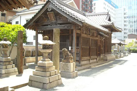The Ryuguji temple 