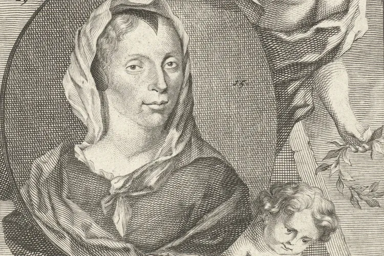 A portrait of Johanna Koerten, whose &quot;thread painting&quot; for the wife of Holy Roman Emperor Leopold I sold for more money than Rembrandt&#39;s&nbsp;The Night Watch, one of the most famous artworks of all time