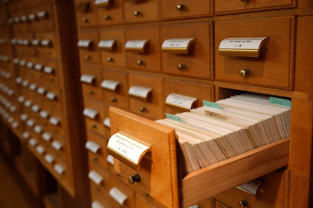 Library Card Catalog