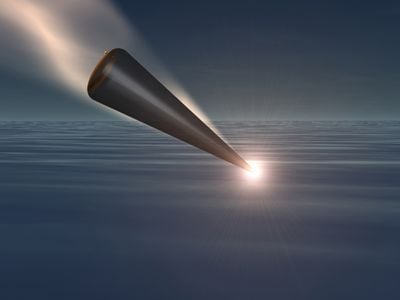 The pointy designs won: Artist’s conception of a Minuteman III reentry vehicle.