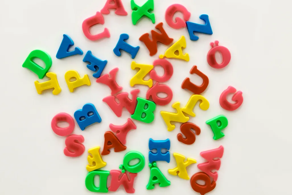 mixed-up letters