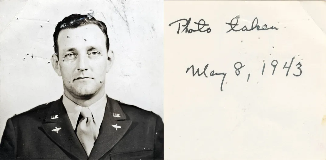 A headshot from Coolidge's OSS personnel file