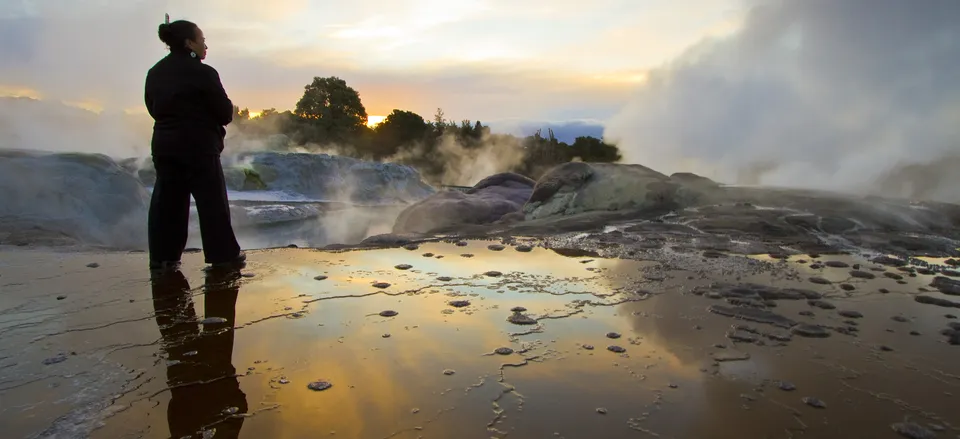  Rotorua's Te Puia. Credit: Eric Lindberg/Tourism New Zealand