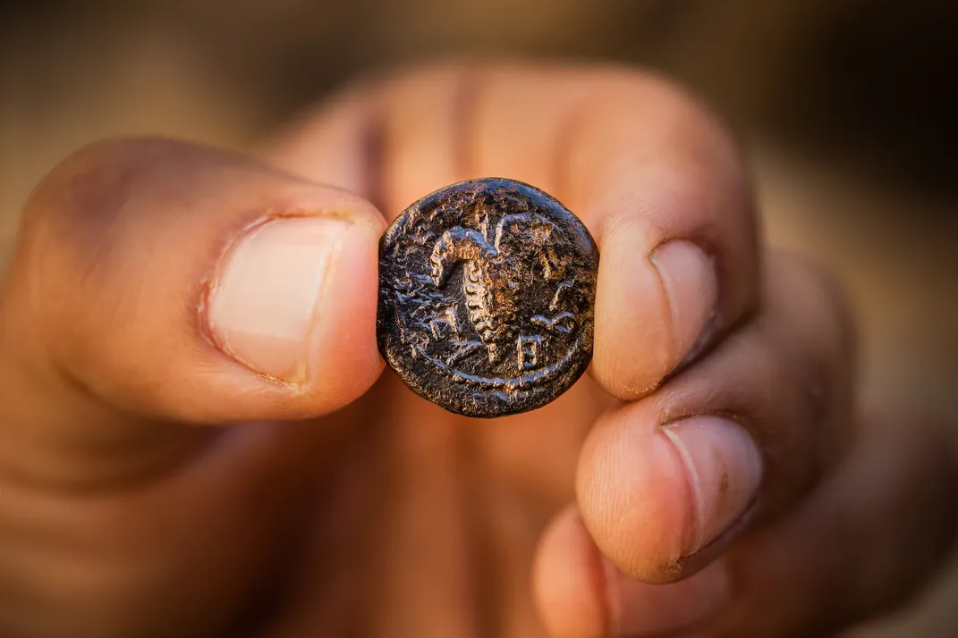 Bar Kokhba coin