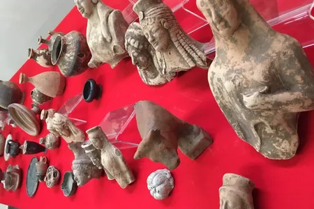 Police from five different countries collaborated to recover the stolen artifacts.