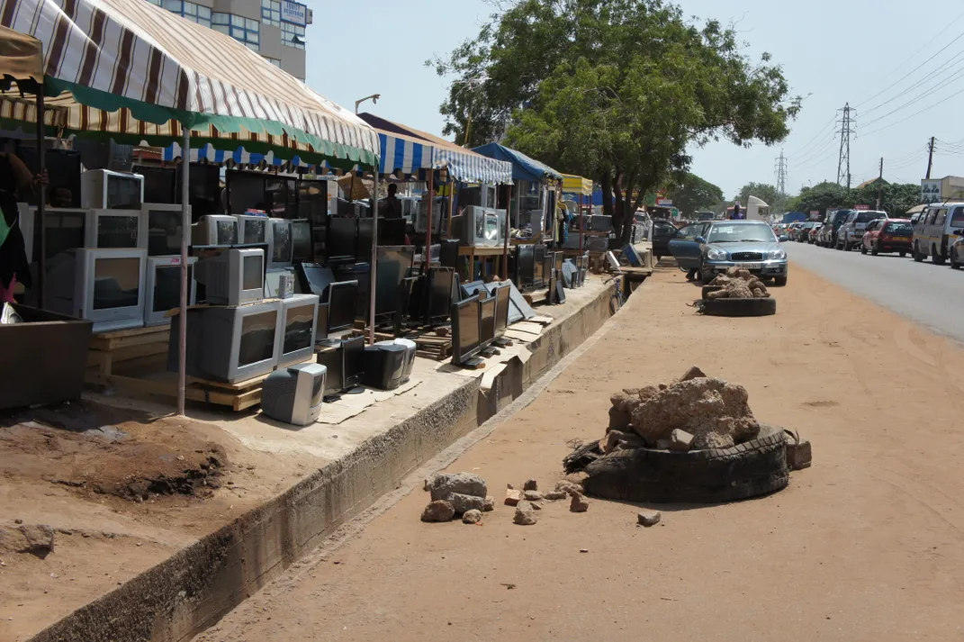 The Burning Truth Behind an E-Waste Dump in Africa