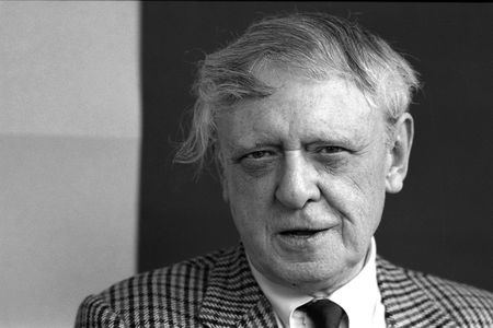 Anthony Burgess at the PEN International 1985 in Lugano