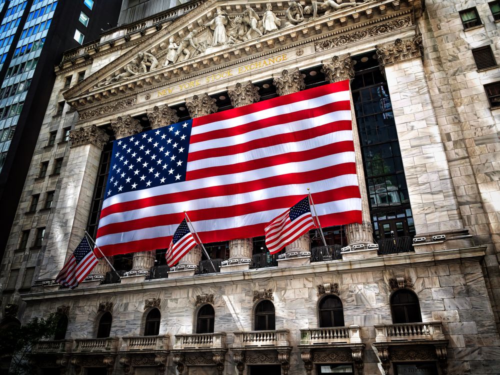 The New York Stock Exchange American Flag. | Smithsonian Photo Contest ...