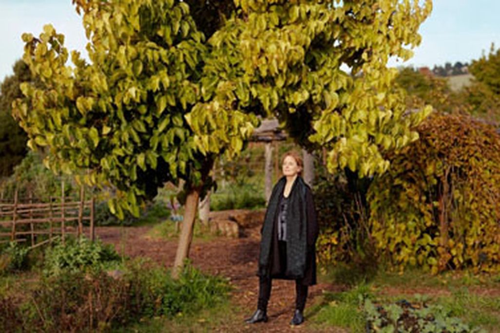 See Alice Waters and her new portrait side-by-side on Friday.
