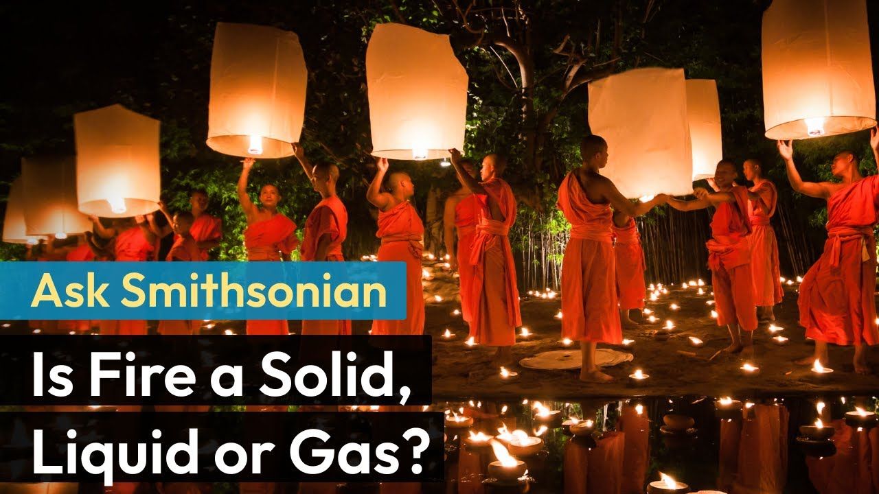 Preview thumbnail for Ask Smithsonian: Is Fire a Solid, Liquid or Gas?