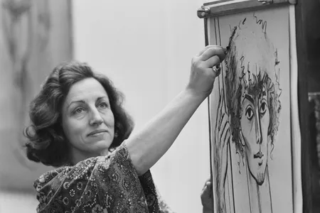 Artist Fran&ccedil;oise Gilot was a talented painter, but her work never achieved widespread recognition in France.