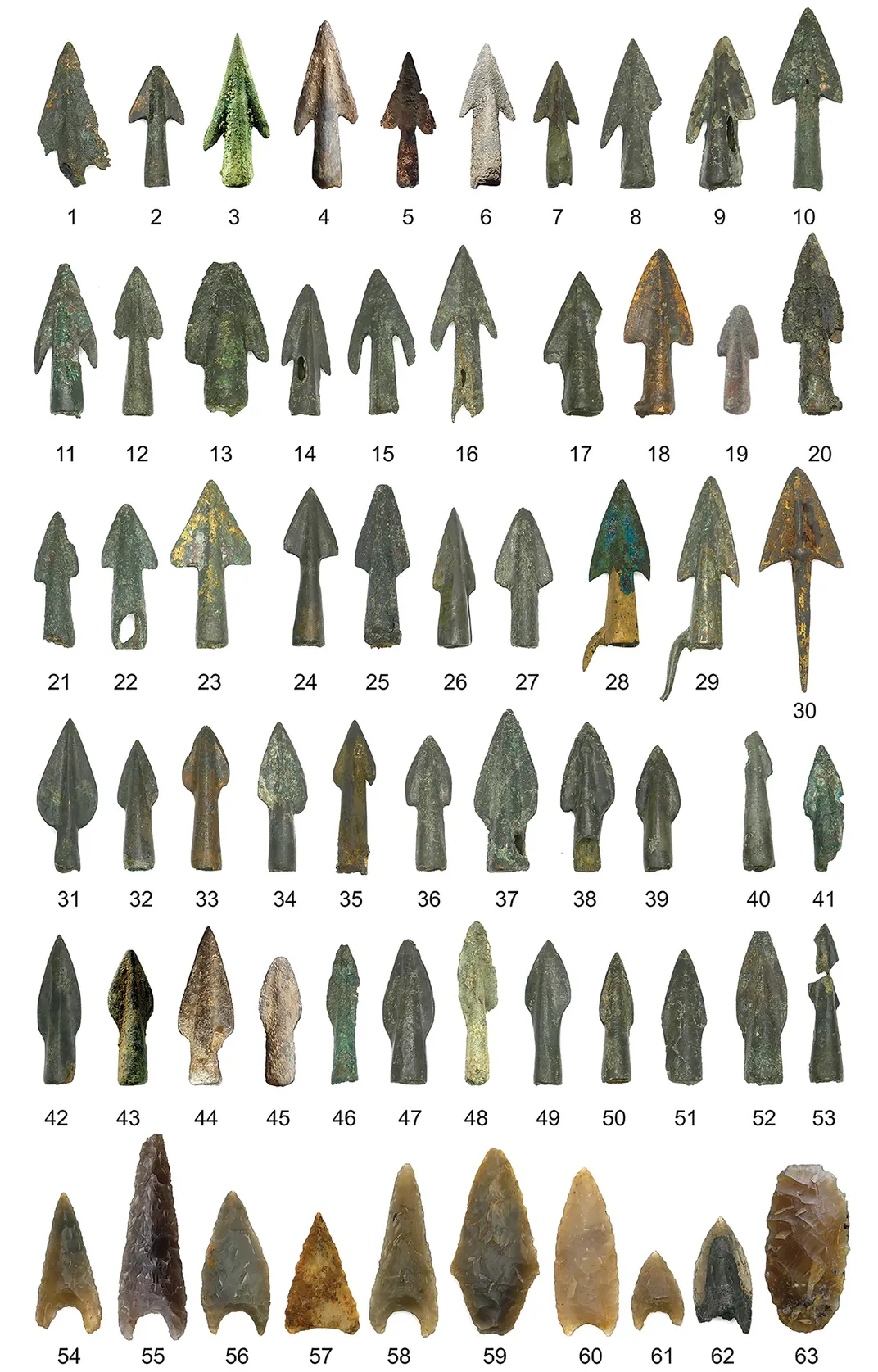 arrowheads