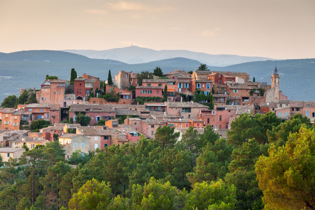 Provencal village of Roussillon, the Luberon