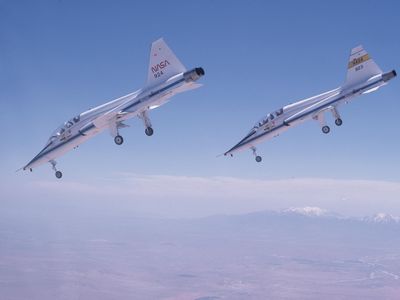 The T-38 is as cool-looking as it is valuable for crew training.