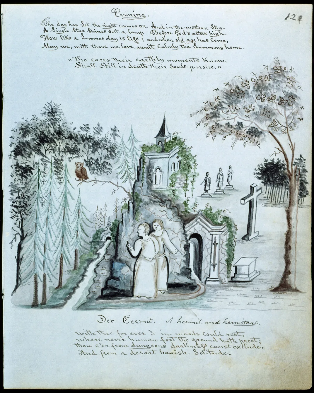 Ornamental Hermits Were 18th-Century England's Must-Have Garden Accessory, History