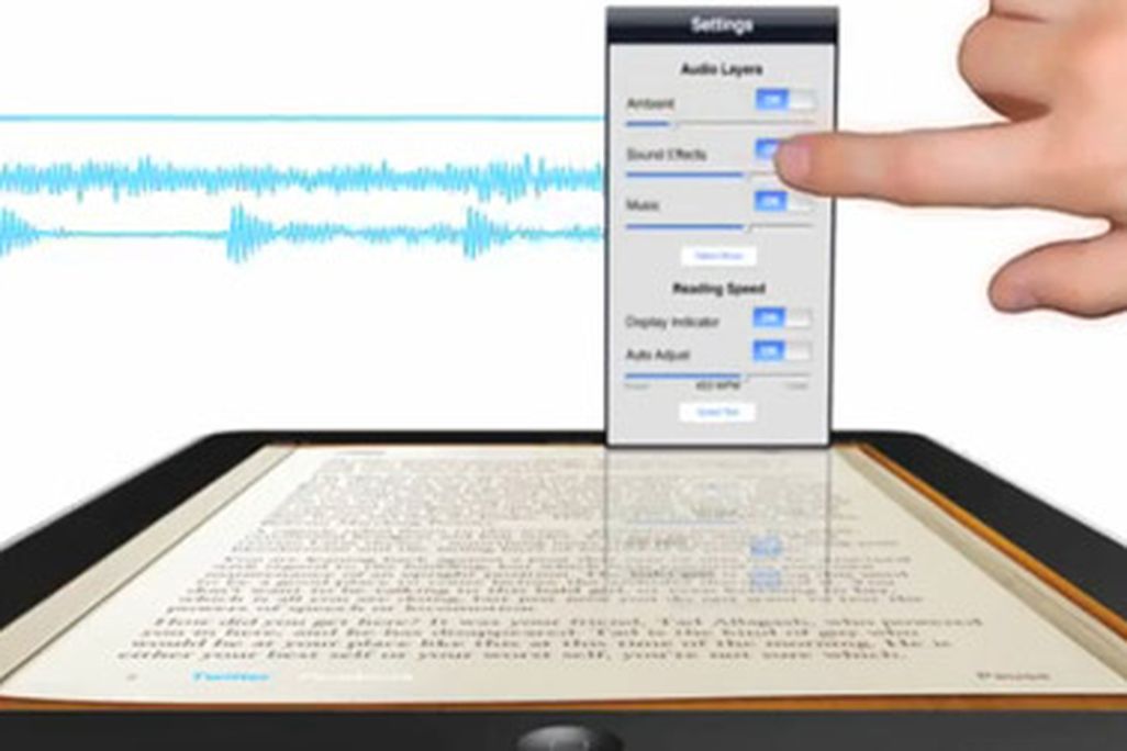 Your book, now with sound