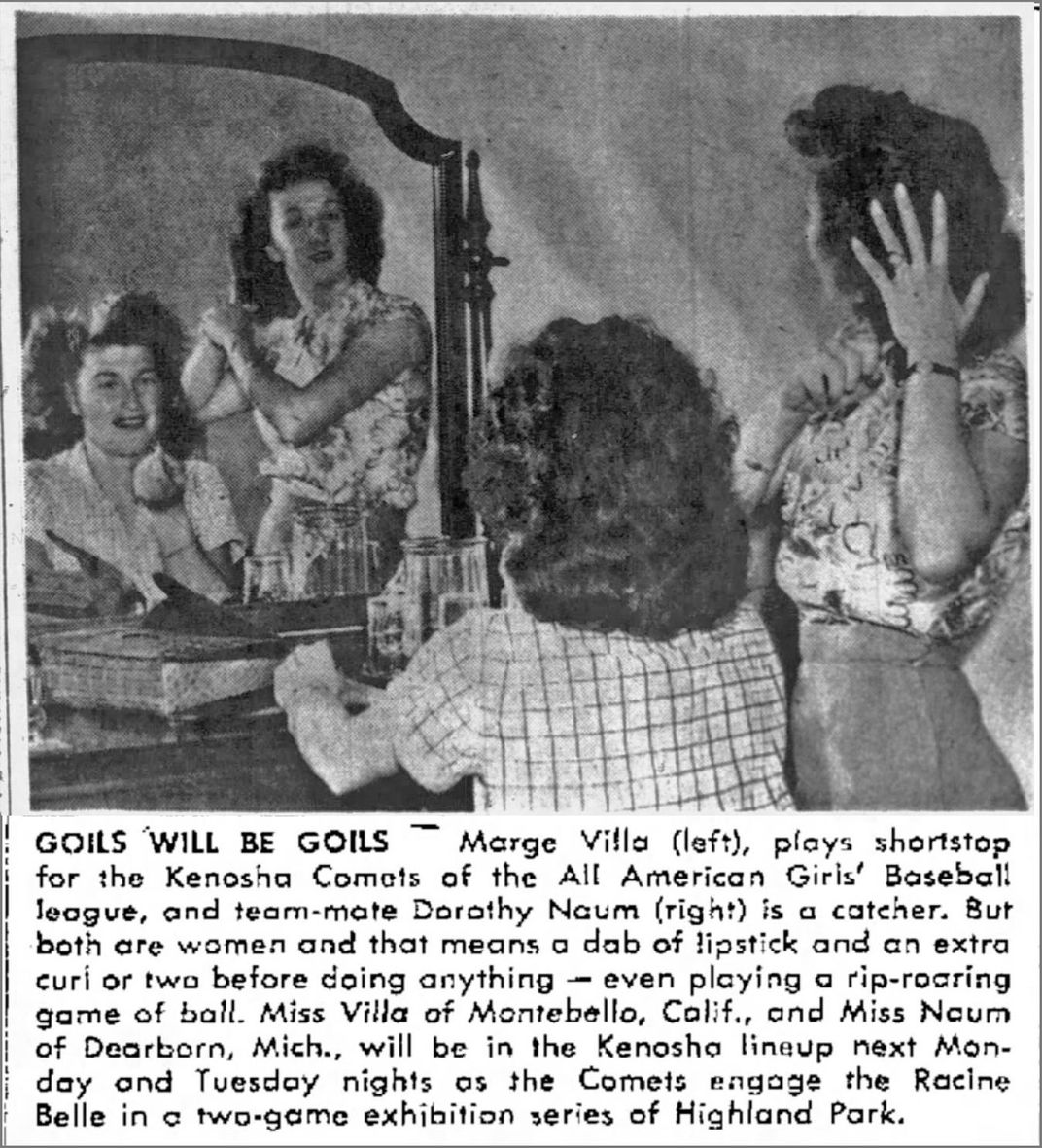 Marge Villa Newspaper Clipping