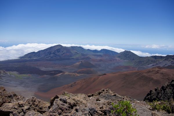 Haleakala Crater from the rim thumbnail