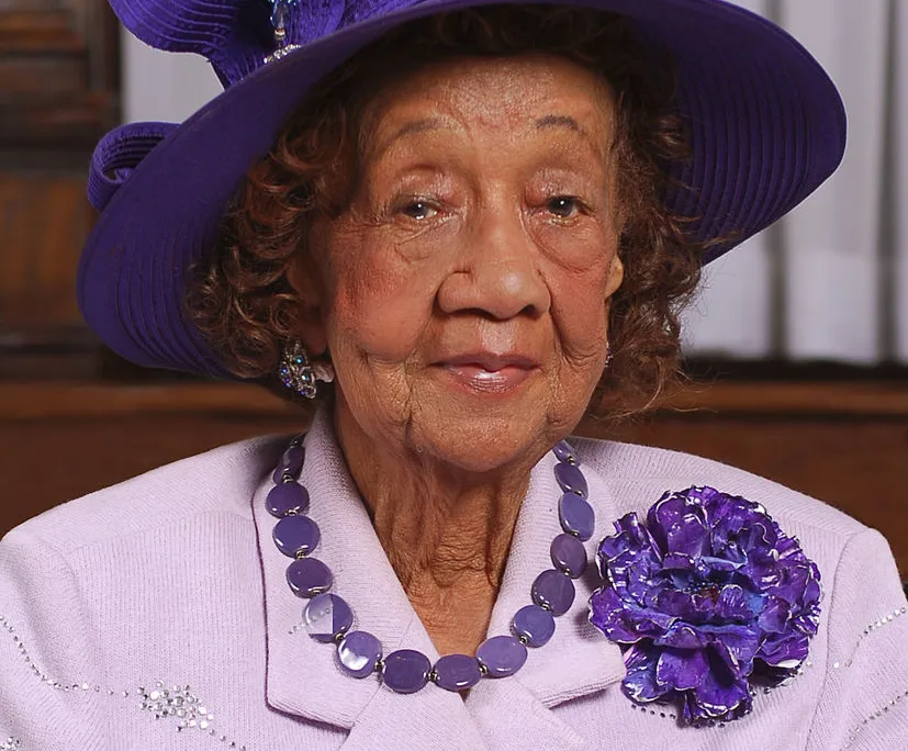 Portrait of Dr. Dorothy Height taken in June 2008