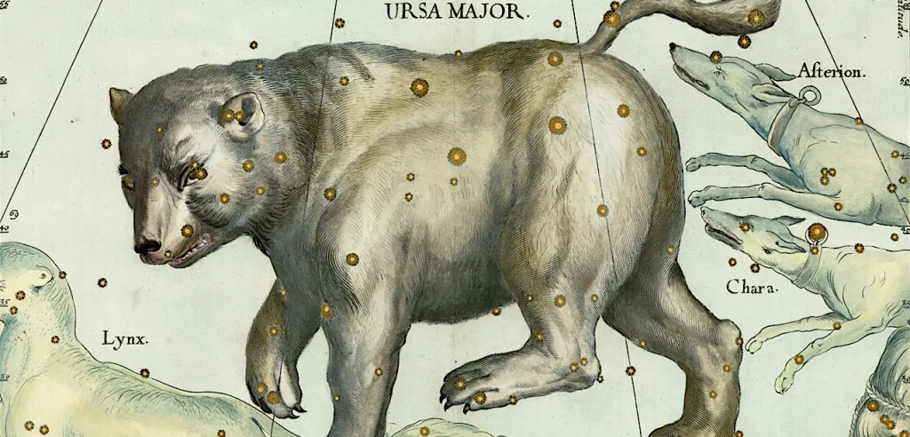 This celestial chart from 1687