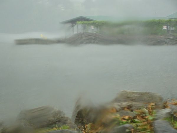 Fog Over the Hudson River at Dutchman's Landing Park thumbnail